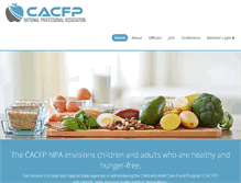 Tablet Screenshot of cacfpnpa.org